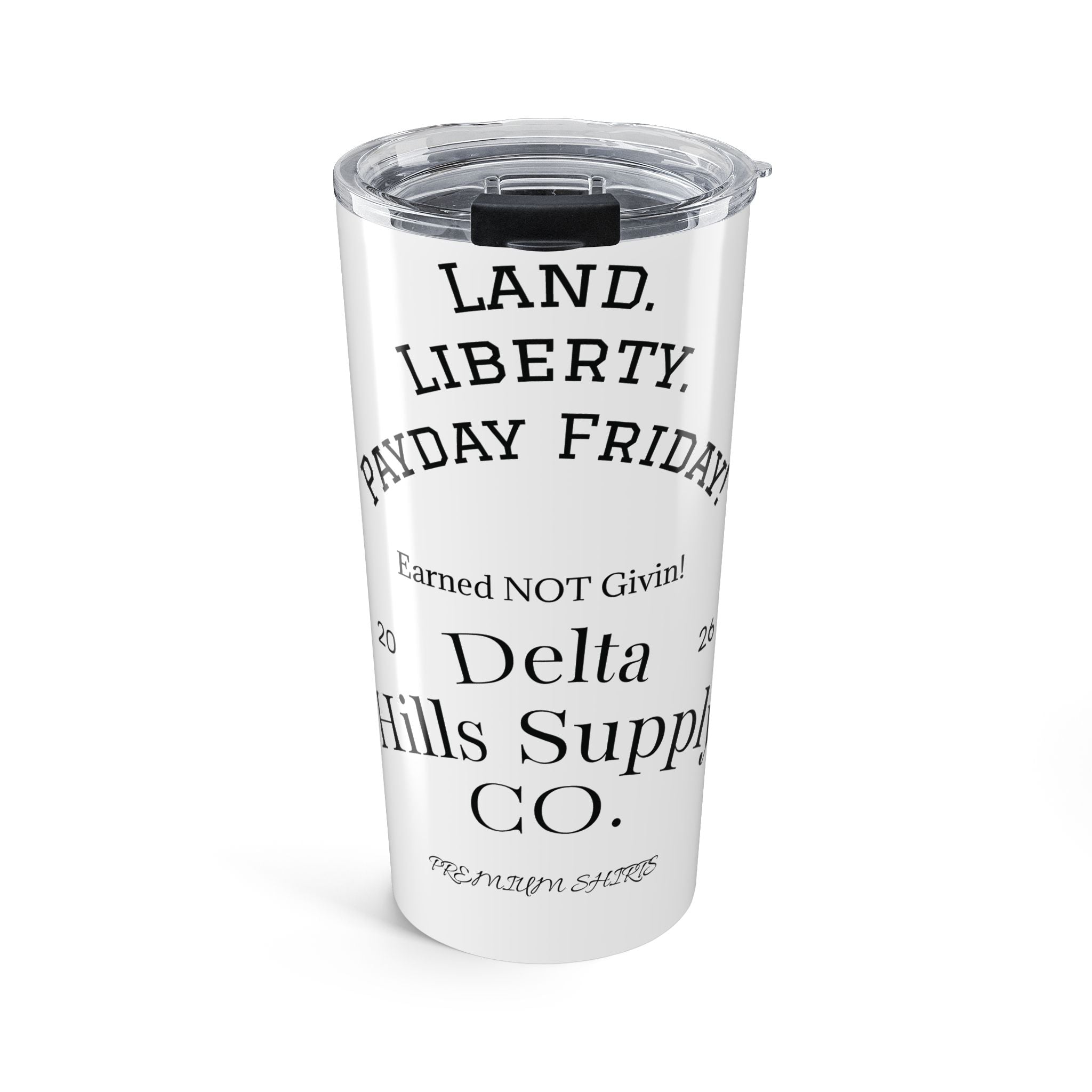 Delta Hills Supply Co. 20oz Insulated Work Tumbler