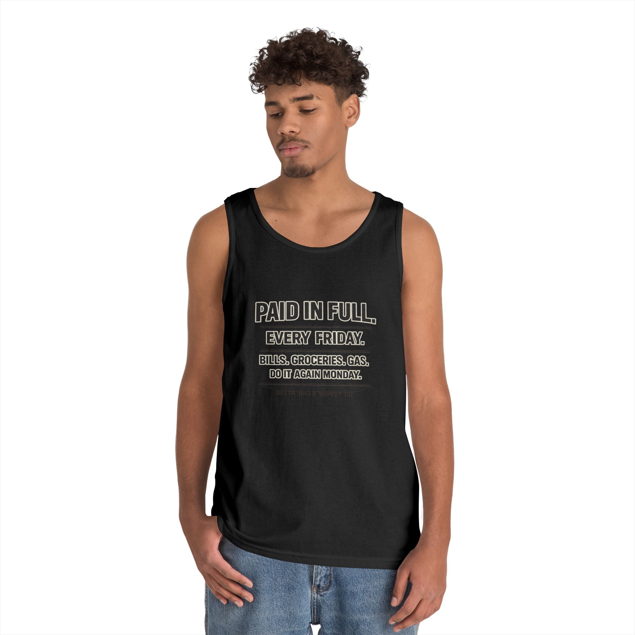 Delta Hills Supply Co. Paid In Full Tank Top