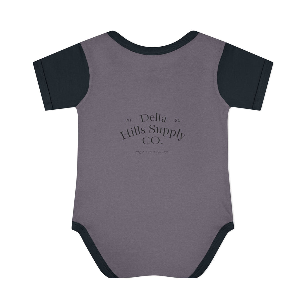 Delta Hills Supply Co. Infant Bodysuit – “Apprentice On Break”