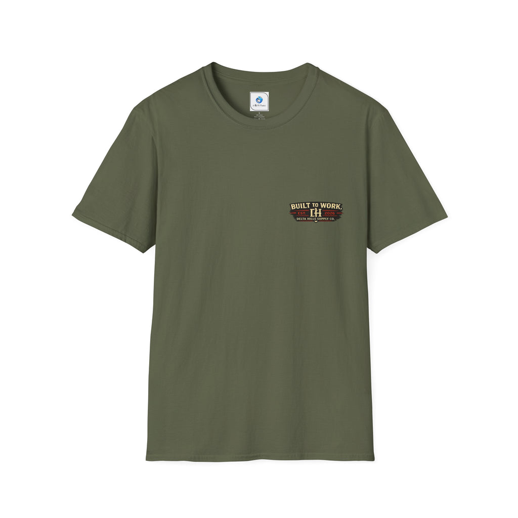 Delta Hills Roofing™ | Higher Than Your Ex's Expectations | Vintage Roofer T-Shirt