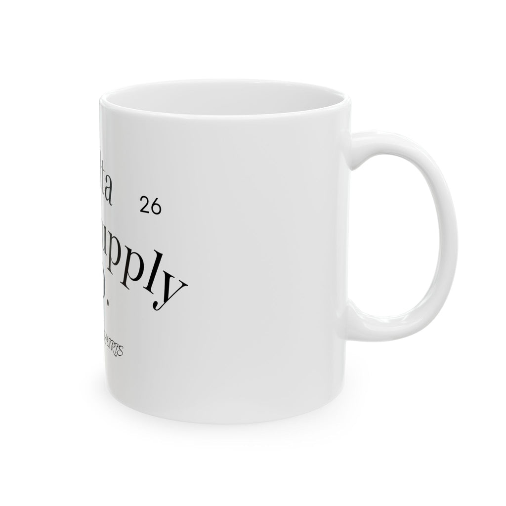 Classic Work Coffee Mug 11oz | Durable Ceramic Mug | Delta Hills Supply Co