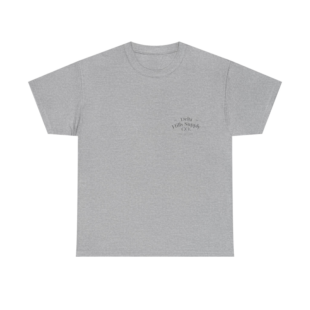 Raised to Work Workwear T-Shirt | Blue Collar Graphic Tee | Delta Hills Supply Co