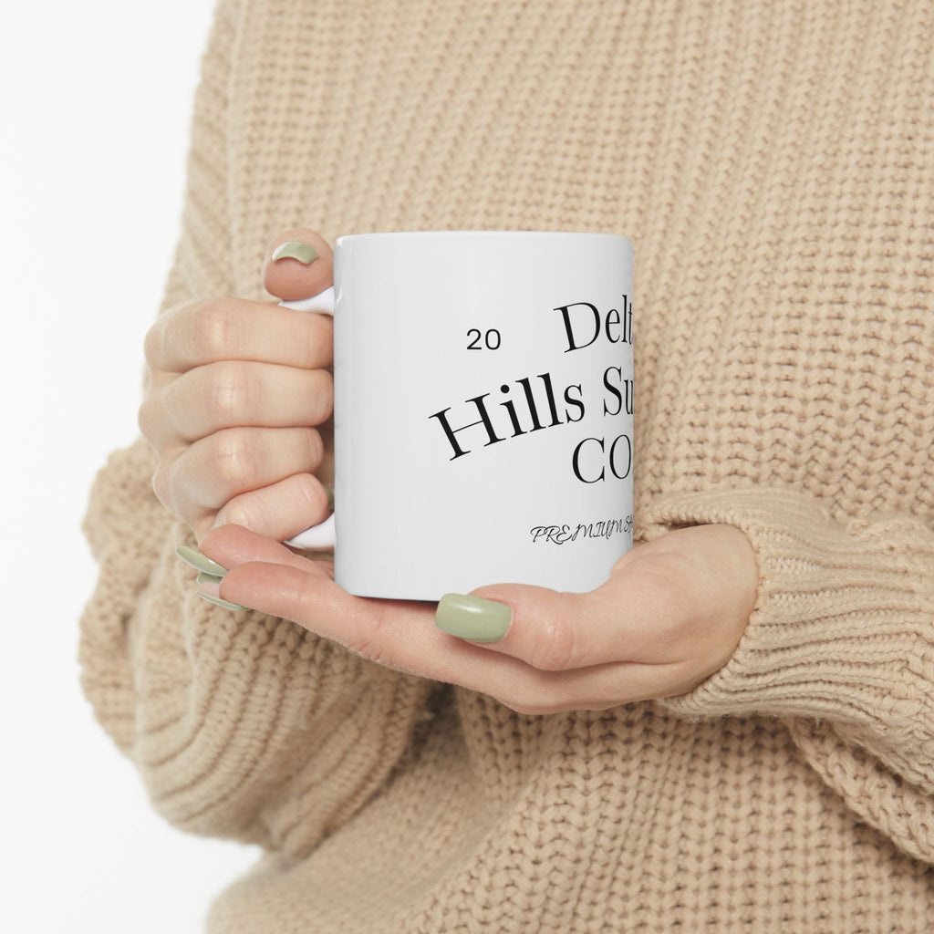 Classic Work Coffee Mug 11oz | Durable Ceramic Mug | Delta Hills Supply Co