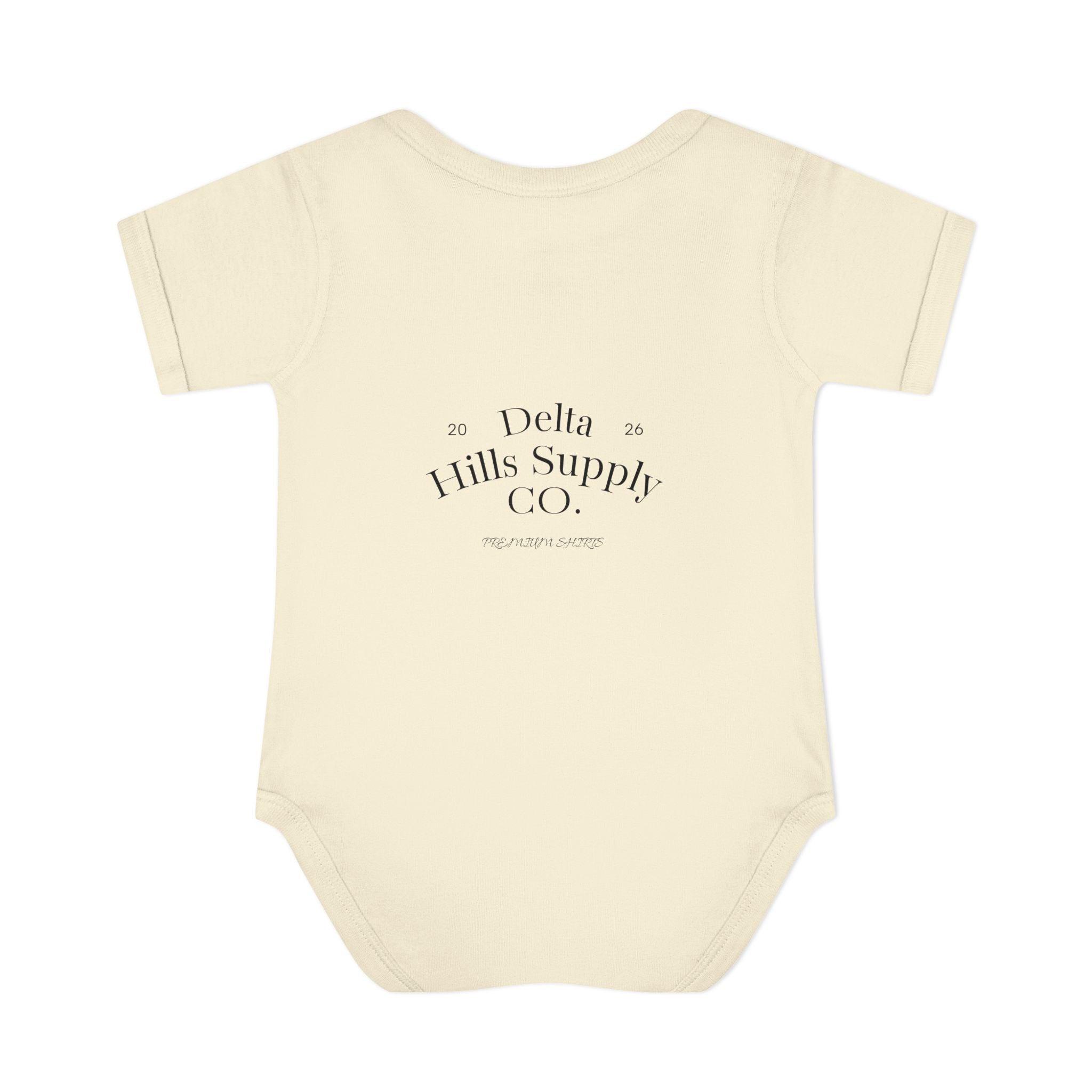Delta Hills Supply Co. Infant Bodysuit – “Apprentice On Break”