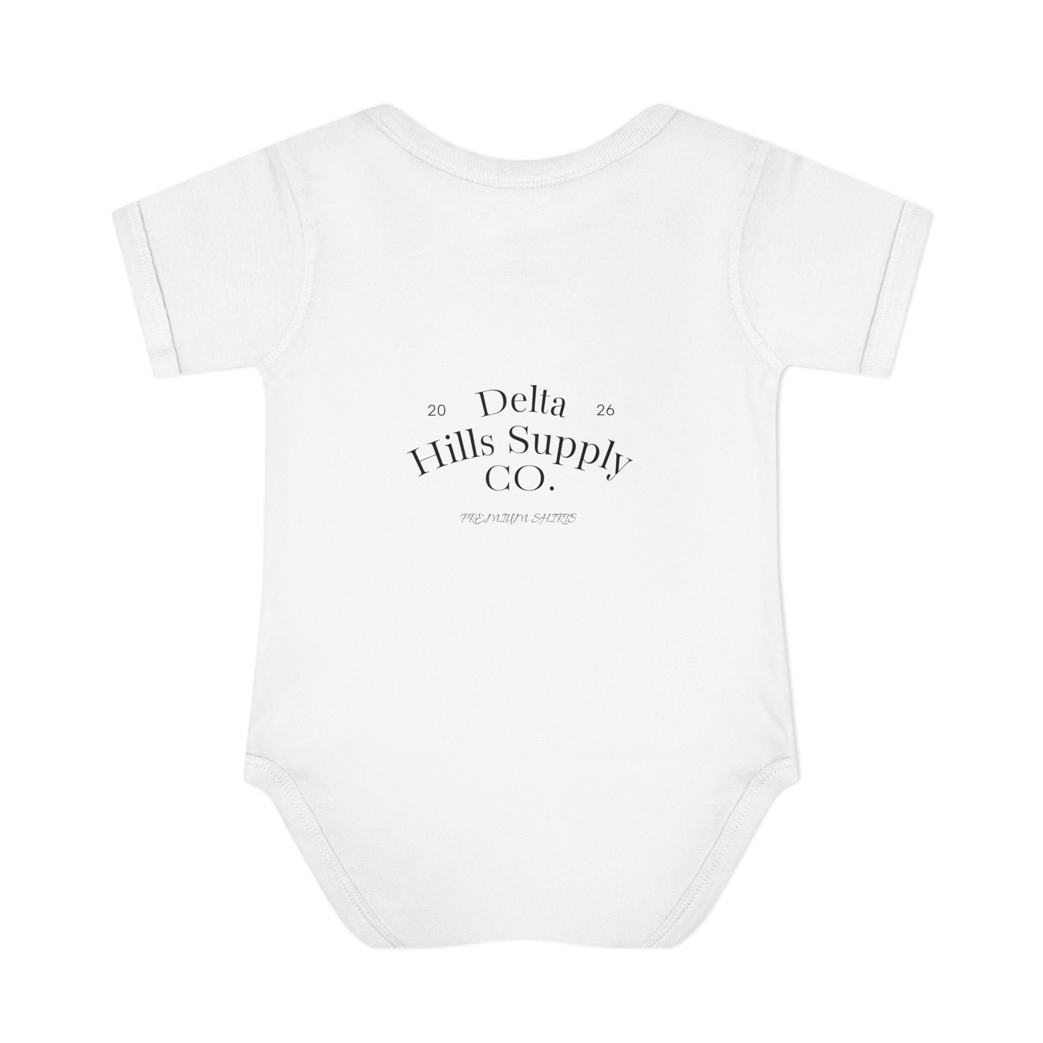 Delta Hills Supply Co. Infant Bodysuit – “Apprentice On Break”