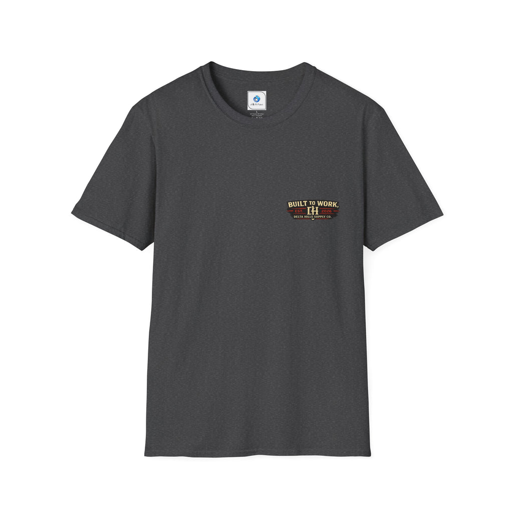 Delta Hills Roofing™ | Higher Than Your Ex's Expectations | Vintage Roofer T-Shirt