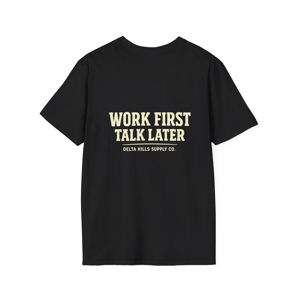 Up Before The Sun T-Shirt | Blue Collar Workwear Tee | Southern Lifestyle Apparel | Delta Hills Supply Co
