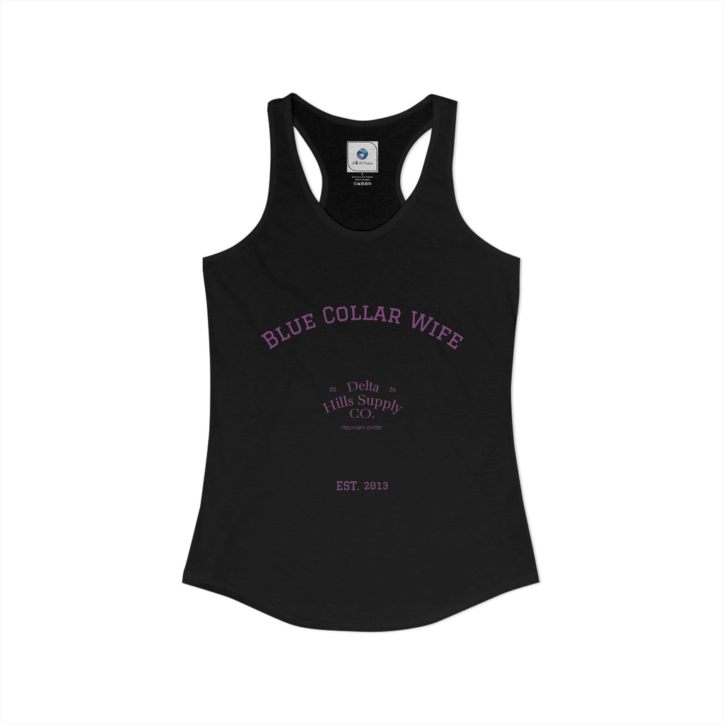Blue Collar Wife Women’s Tank Top | Southern Lifestyle Apparel | Delta Hills Supply Co