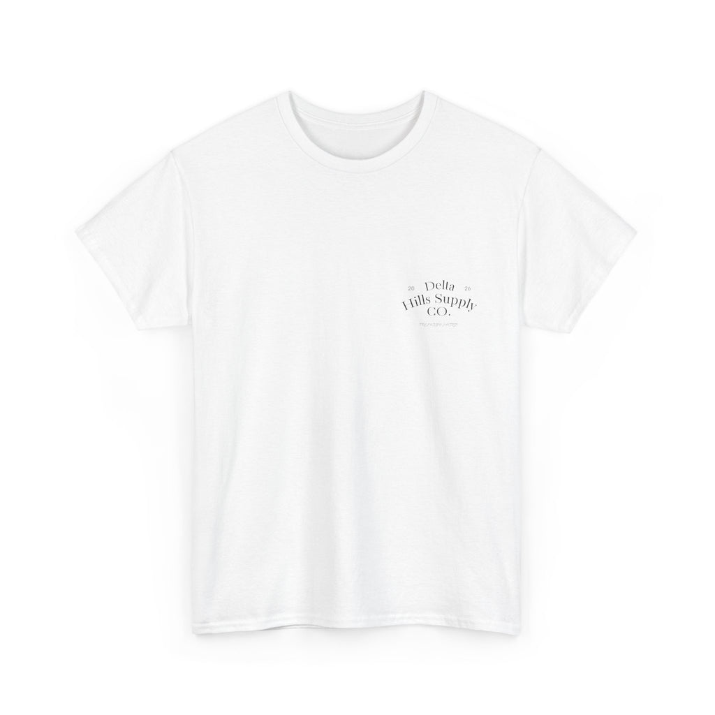 Raised to Work Workwear T-Shirt | Blue Collar Graphic Tee | Delta Hills Supply Co