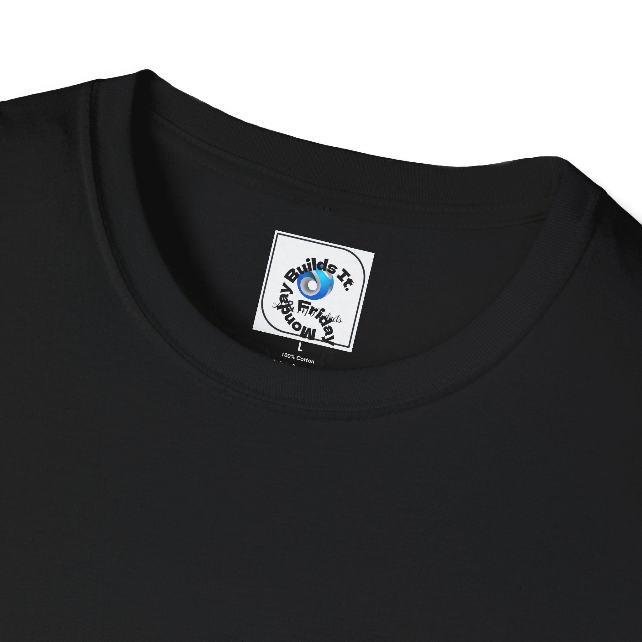 Monday Builds It Workwear T-Shirt | Blue Collar Graphic Tee | Delta Hills Supply Co