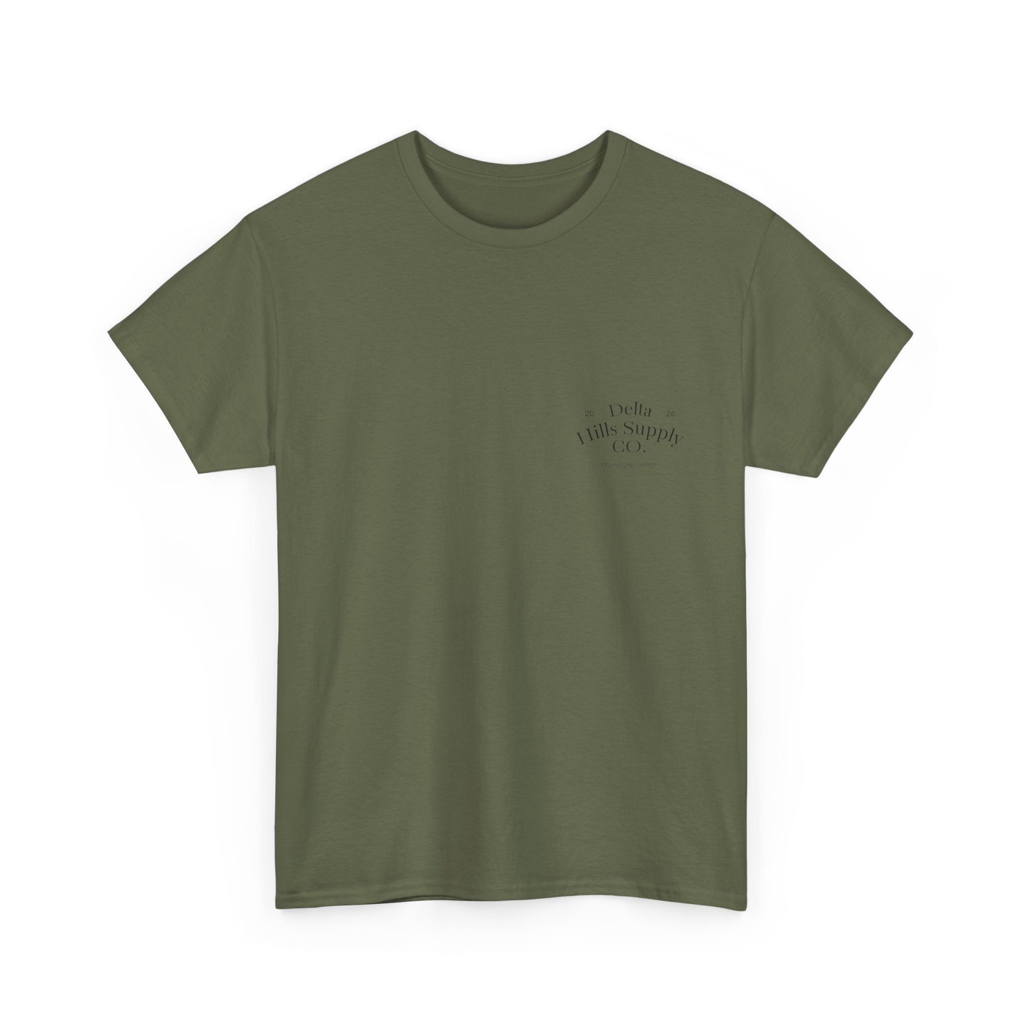 Raised to Work Workwear T-Shirt | Blue Collar Graphic Tee | Delta Hills Supply Co