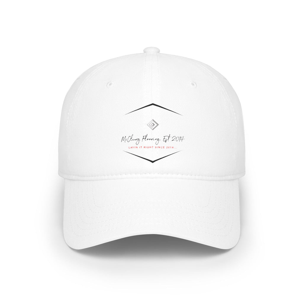 McClurg Flooring Logo Hat | Embroidered Baseball Cap | Workwear Trucker Cap