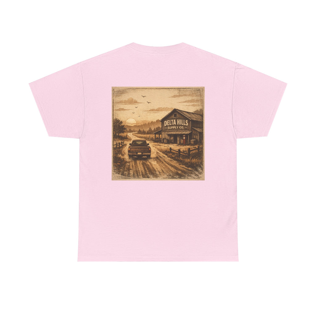 Delta Hills Supply Co. At Sunset Workwear Tee