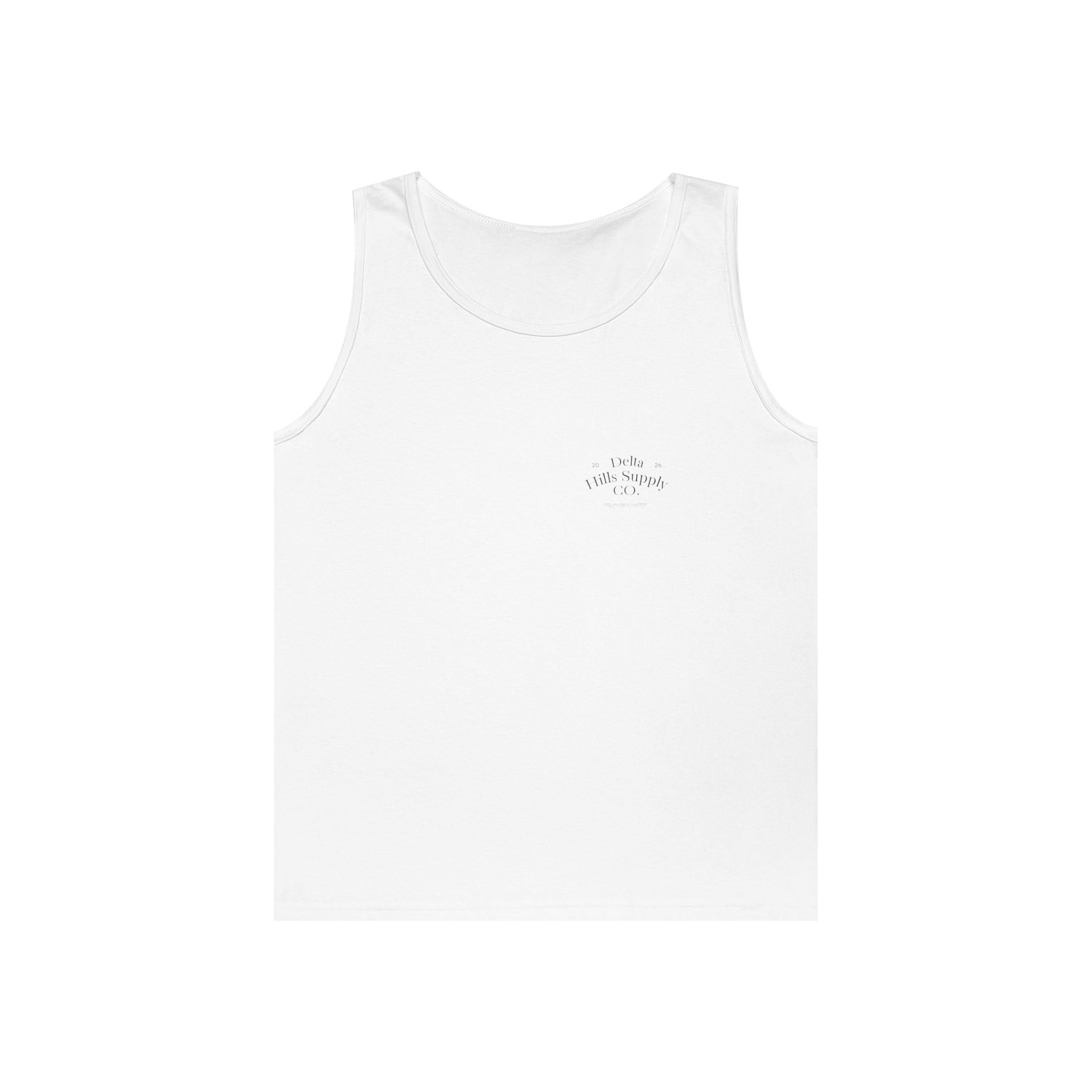 Funny Southern Tank Top – “Damit Dilly!” Blue Collar Humor Shirt