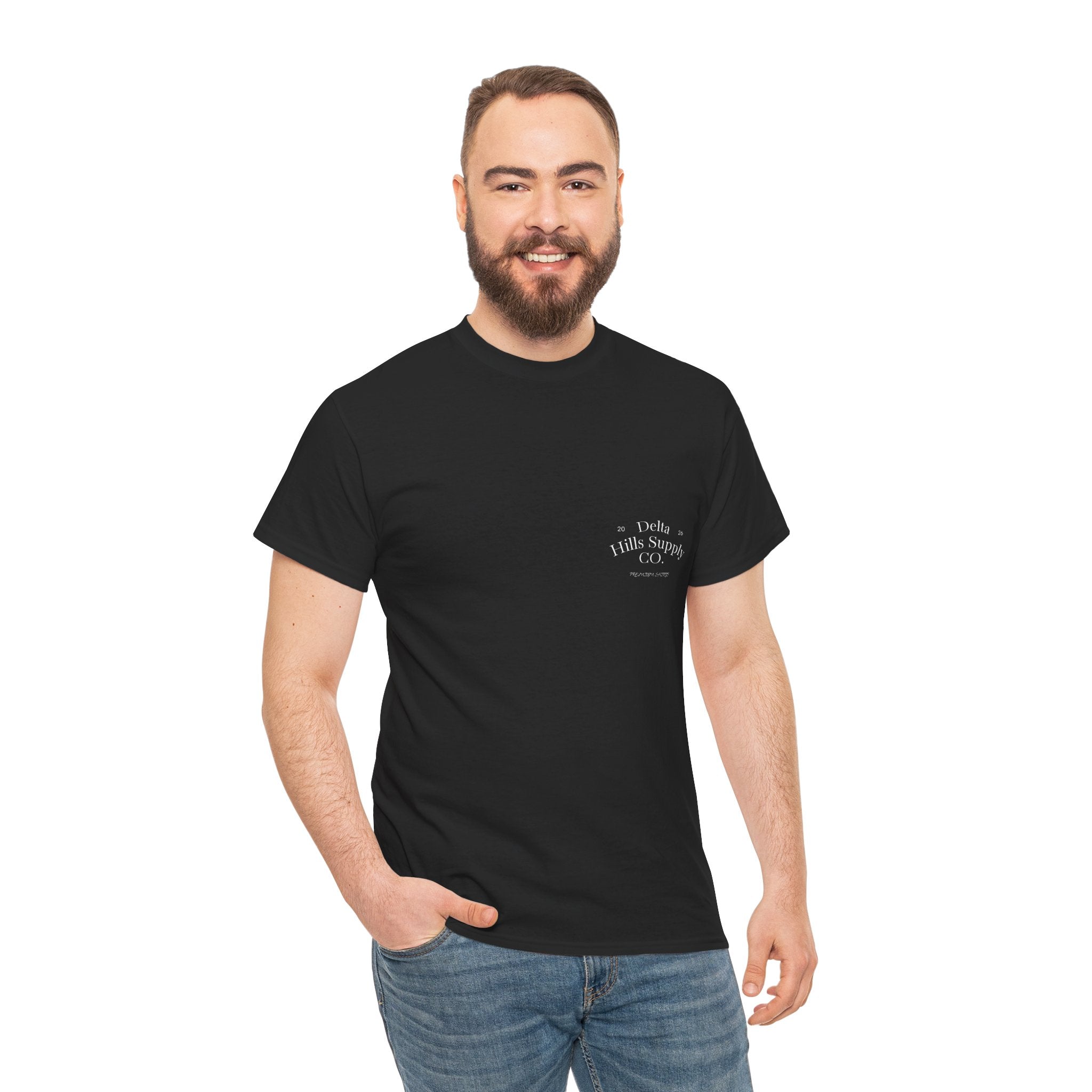 Delta Hills Supply Co. At Sunset Workwear Tee