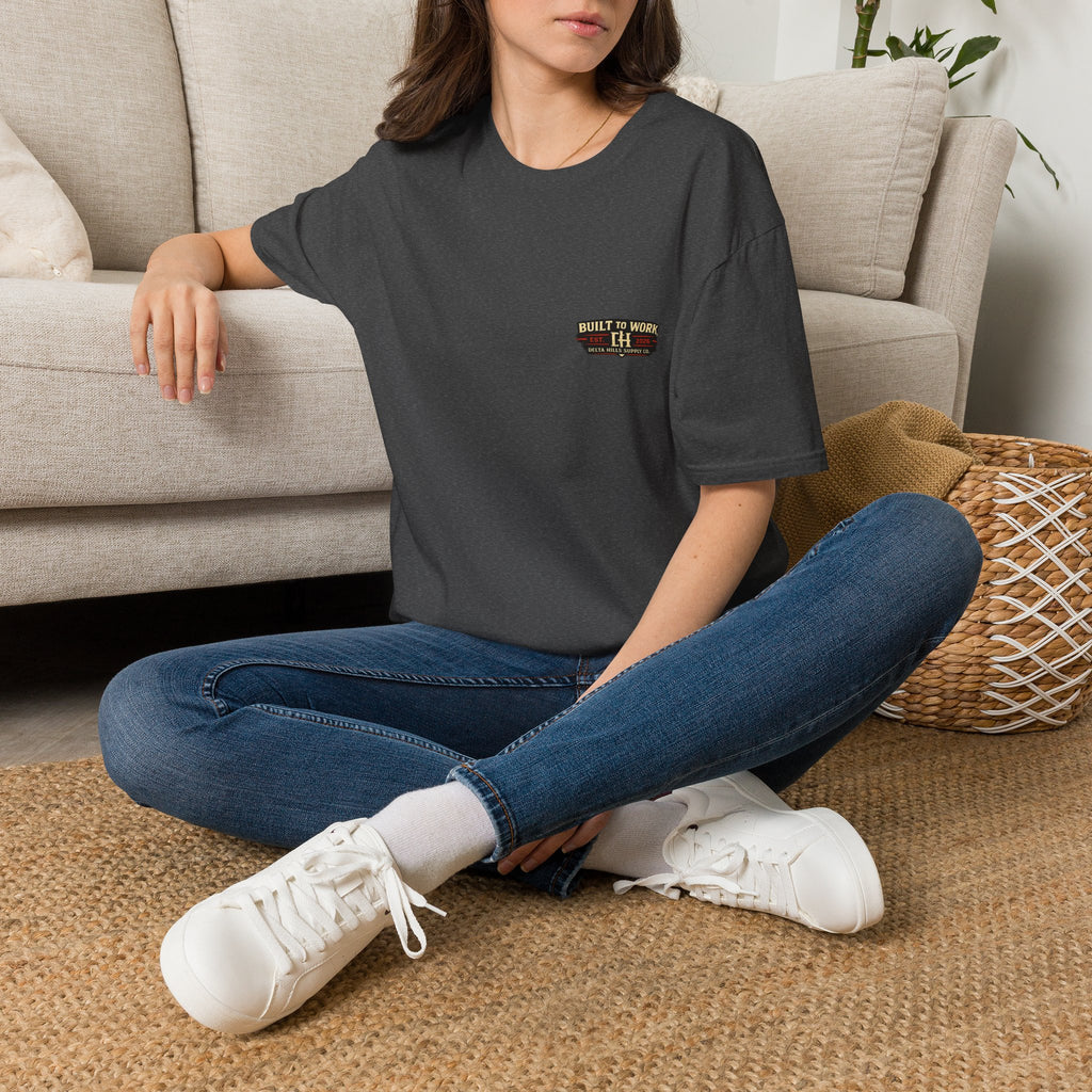 Delta Hills Plumbing™ | Going Down Where Most Men Won't | Vintage Plumber T-Shirt
