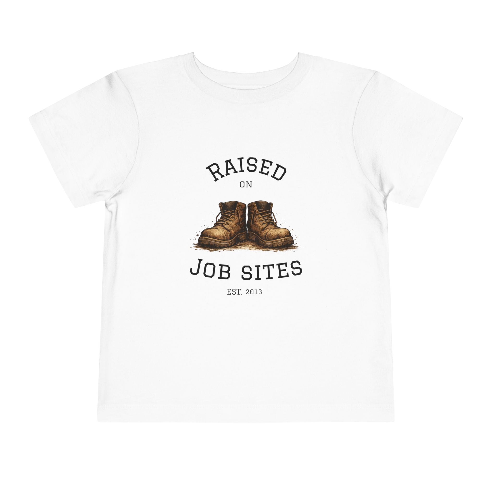 Delta Hills Supply Co. Raised on Job Sites Toddler Shirt
