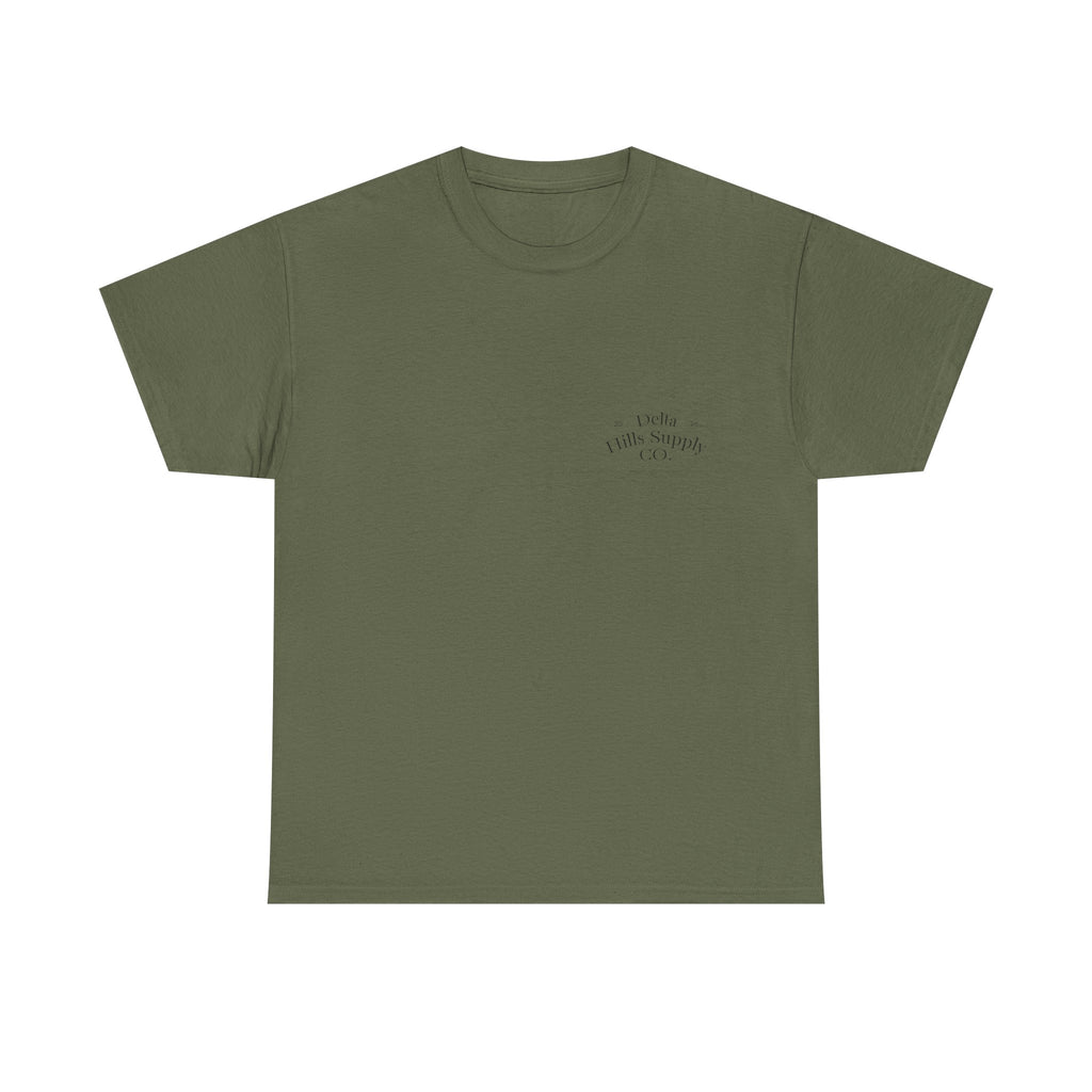 Raised to Work Workwear T-Shirt | Blue Collar Graphic Tee | Delta Hills Supply Co