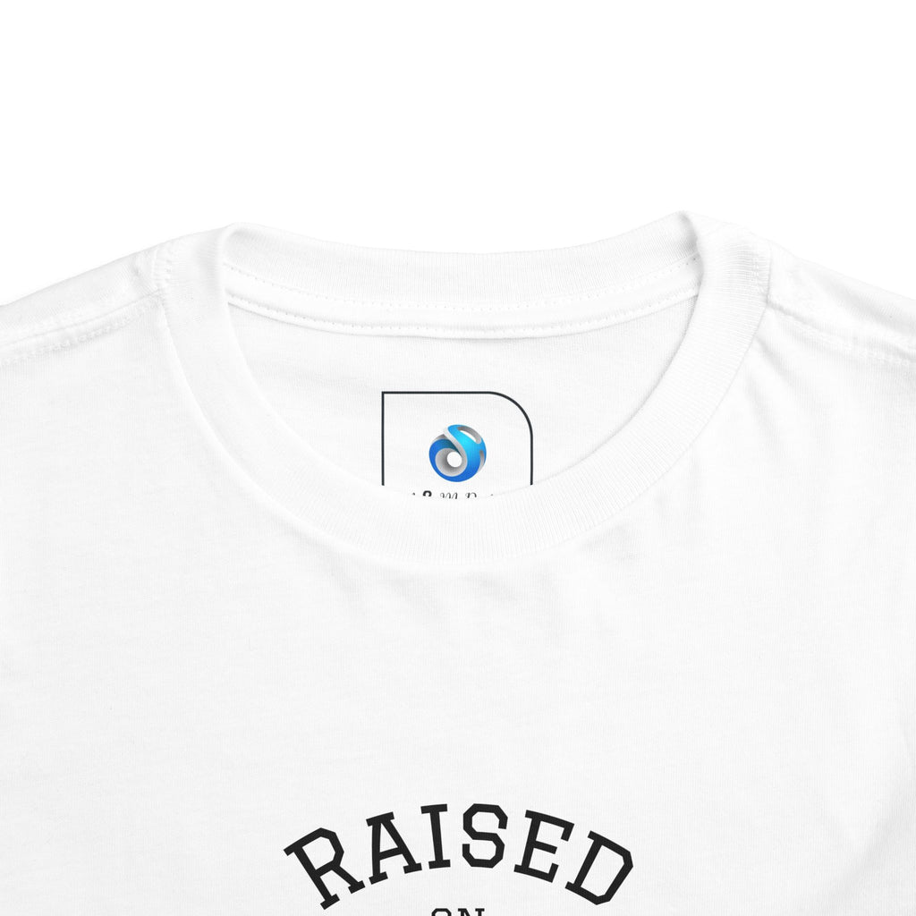 Raised on Job Sites Toddler Shirt | Kids Blue Collar Graphic Tee | Delta Hills Supply Co
