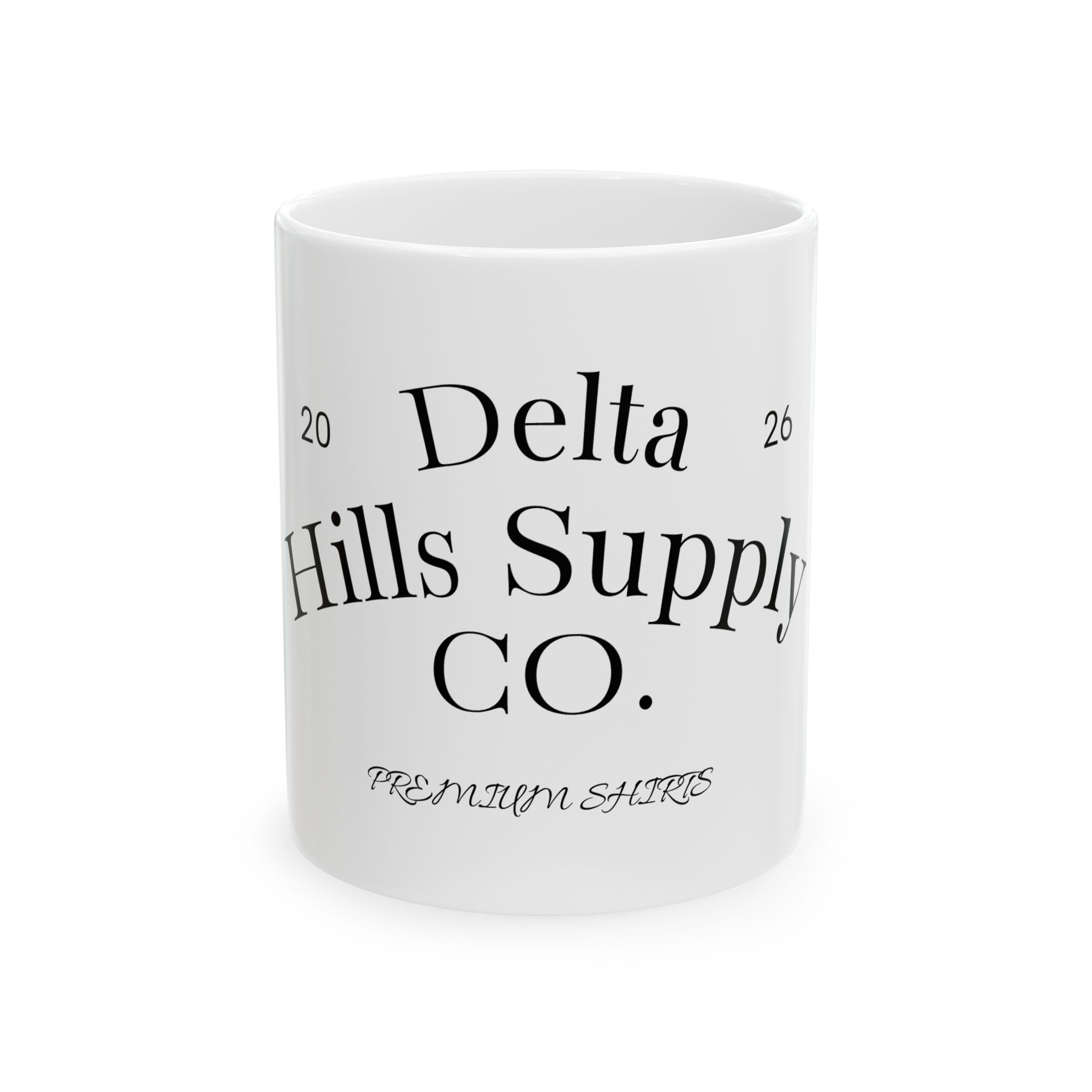 Delta Hills Supply Co. Classic Work Mug – 11oz Coffee Mug